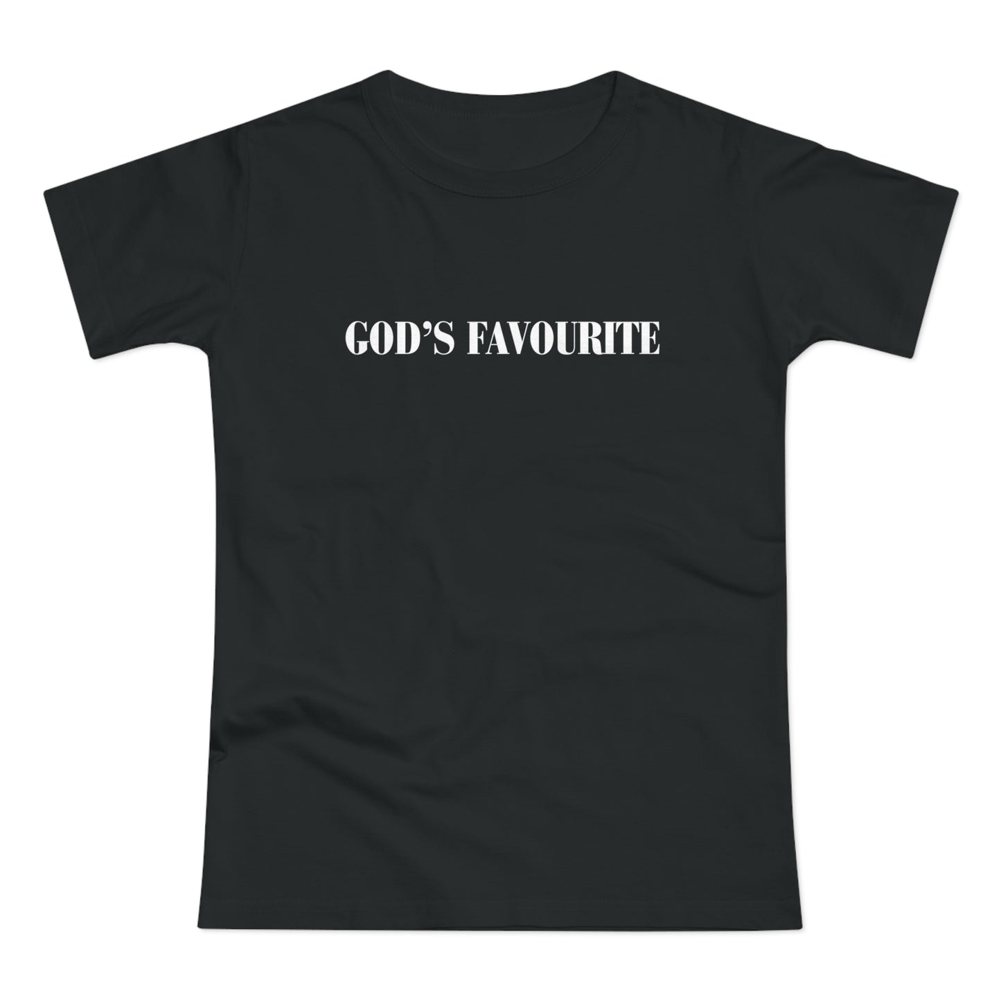 'God's Favourite' Womens Slogan Tee