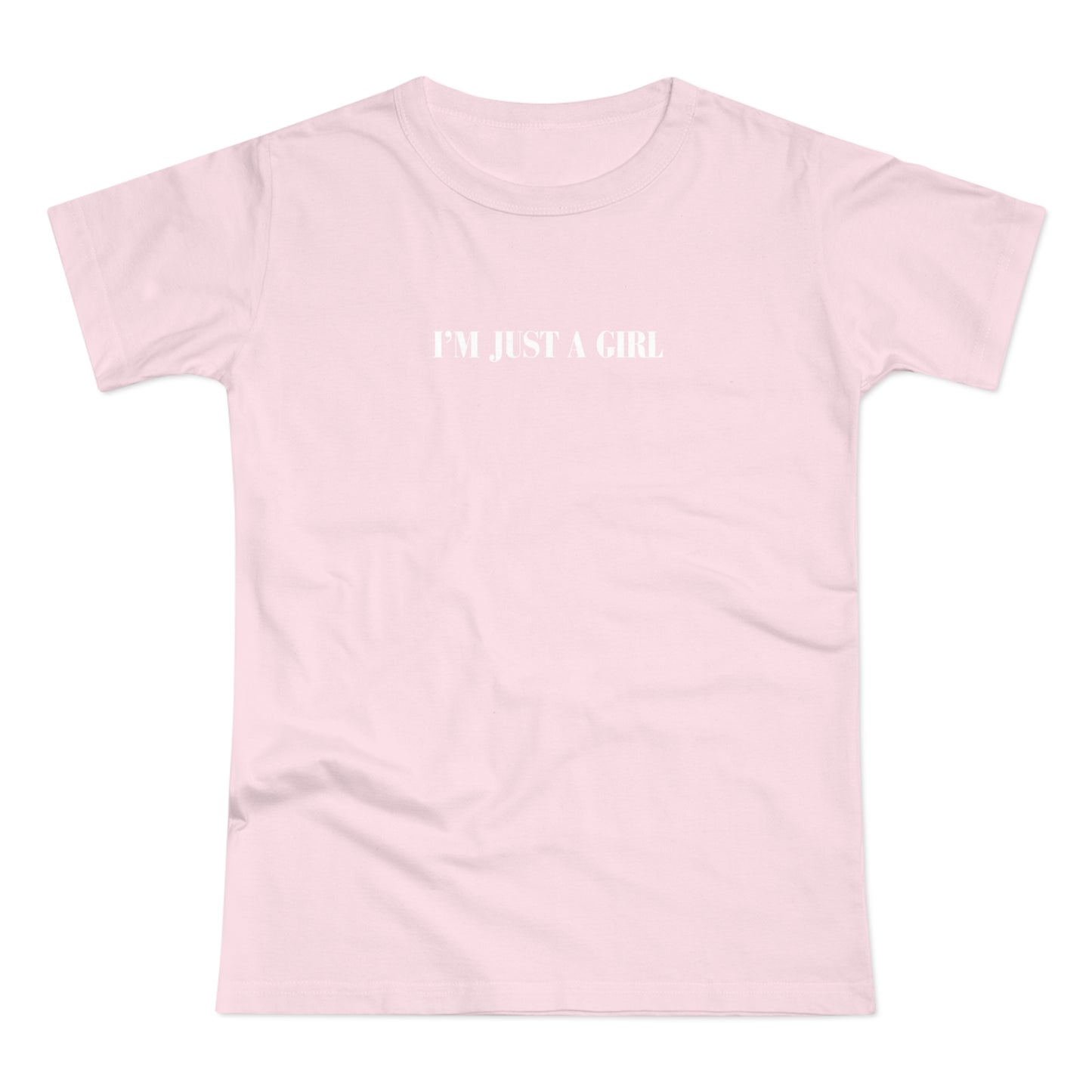 'I'm just a girl' Womens 90s Tee