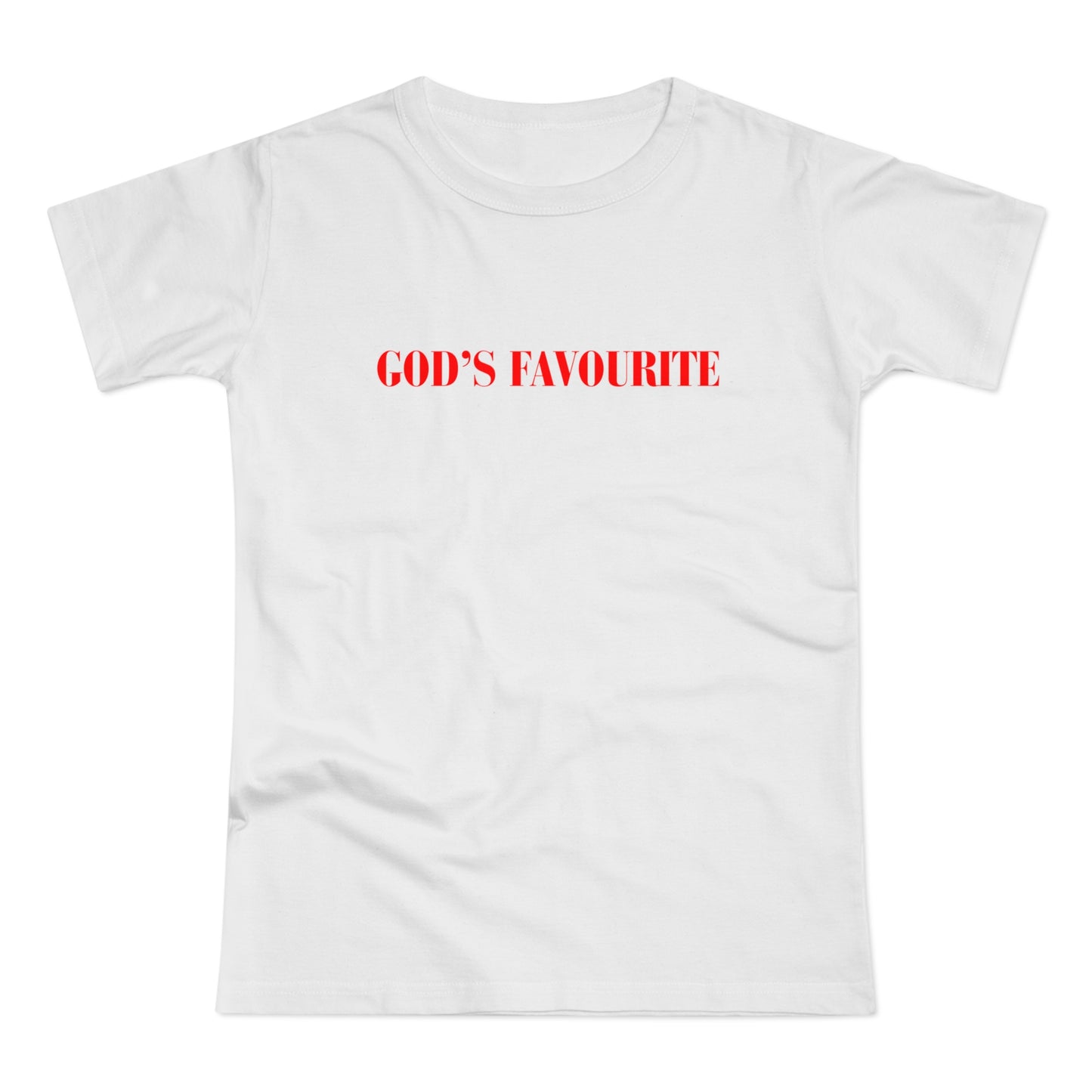 'God's Favourite' Womens Slogan Tee